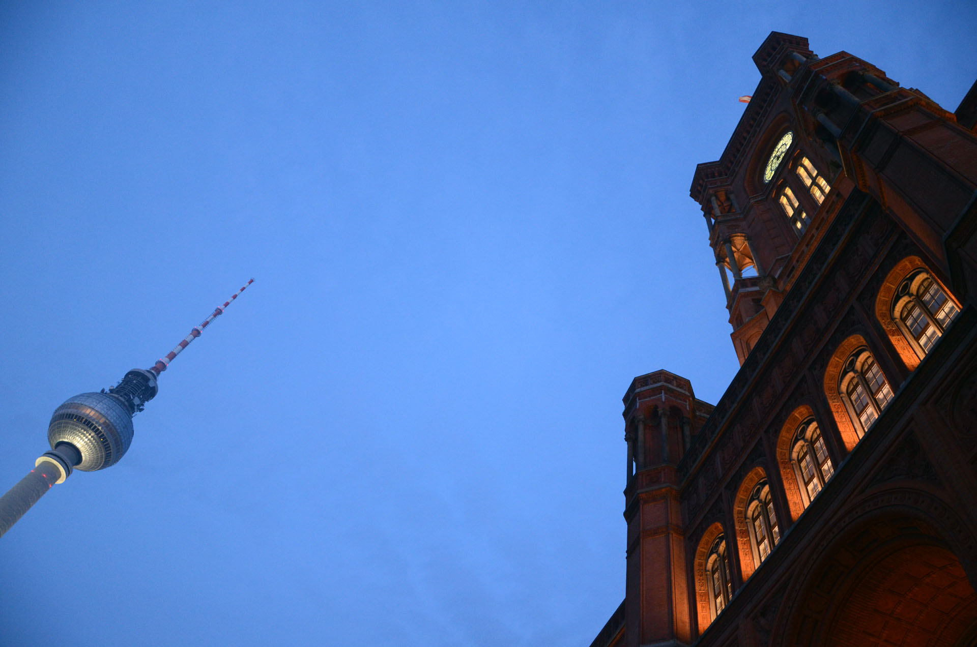 Fernsehturm & Rotes Rathaus