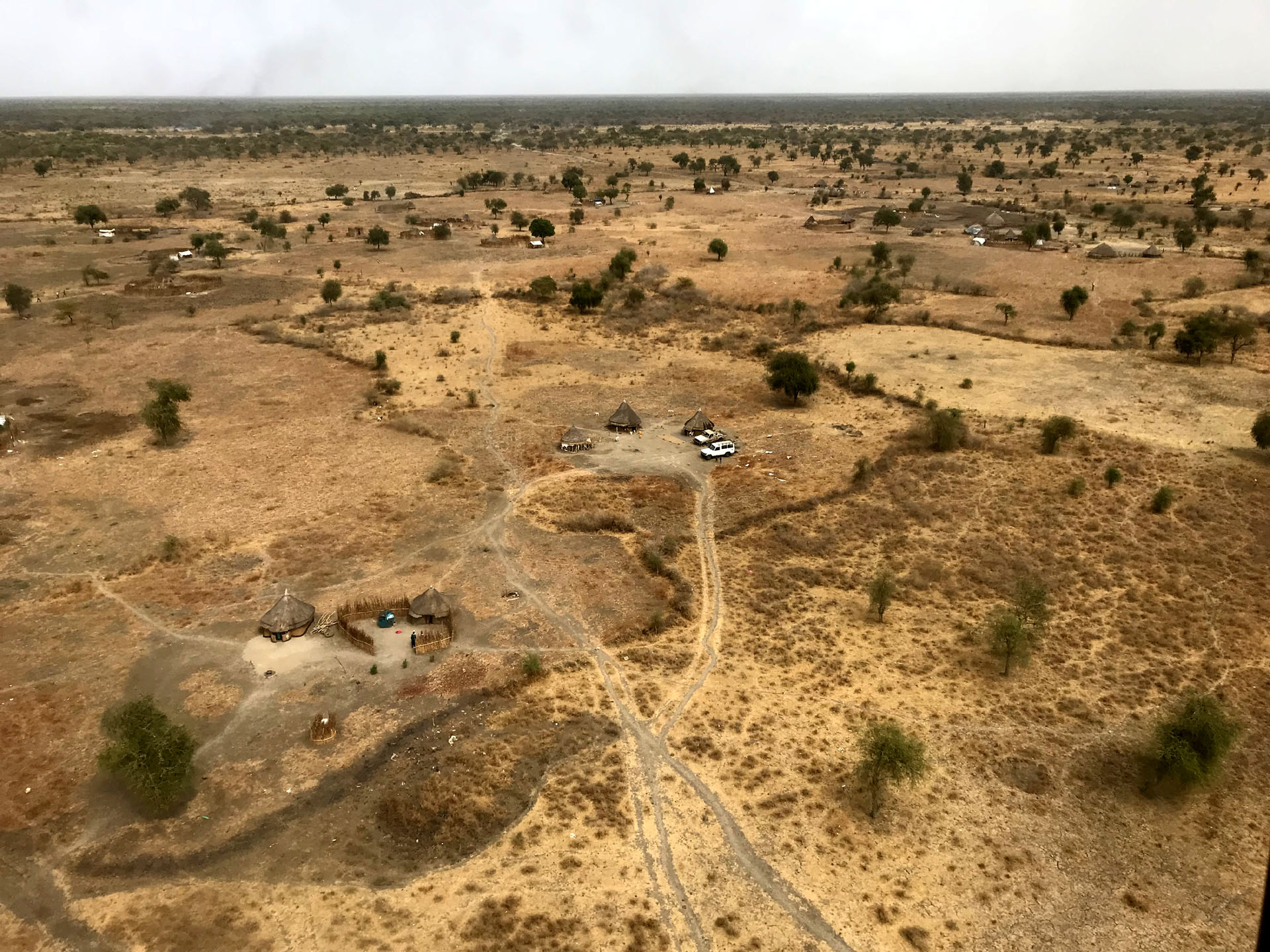 Lankien - Juba flight