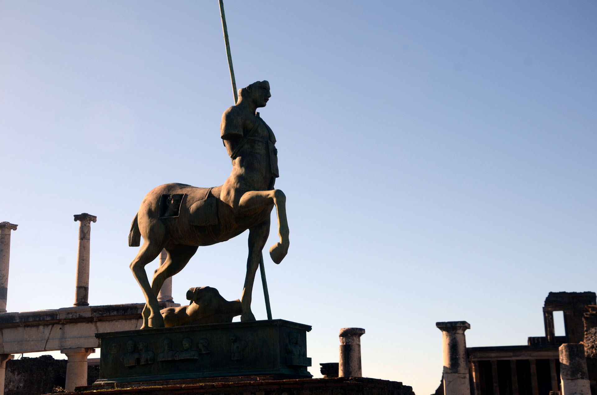 Pompeii Forum - Centaur Statue