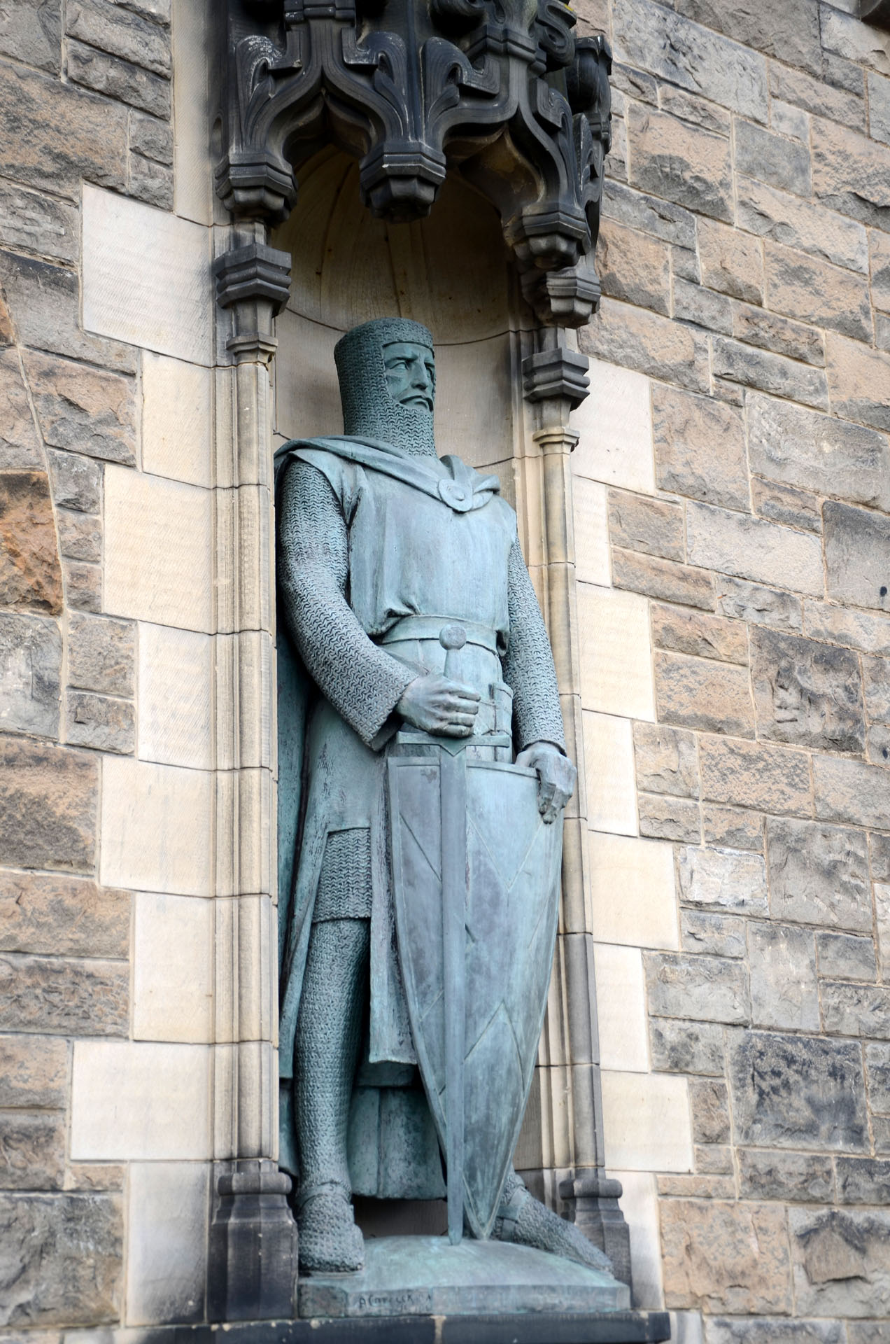 William Wallace Statue - Edinburgh Castle
