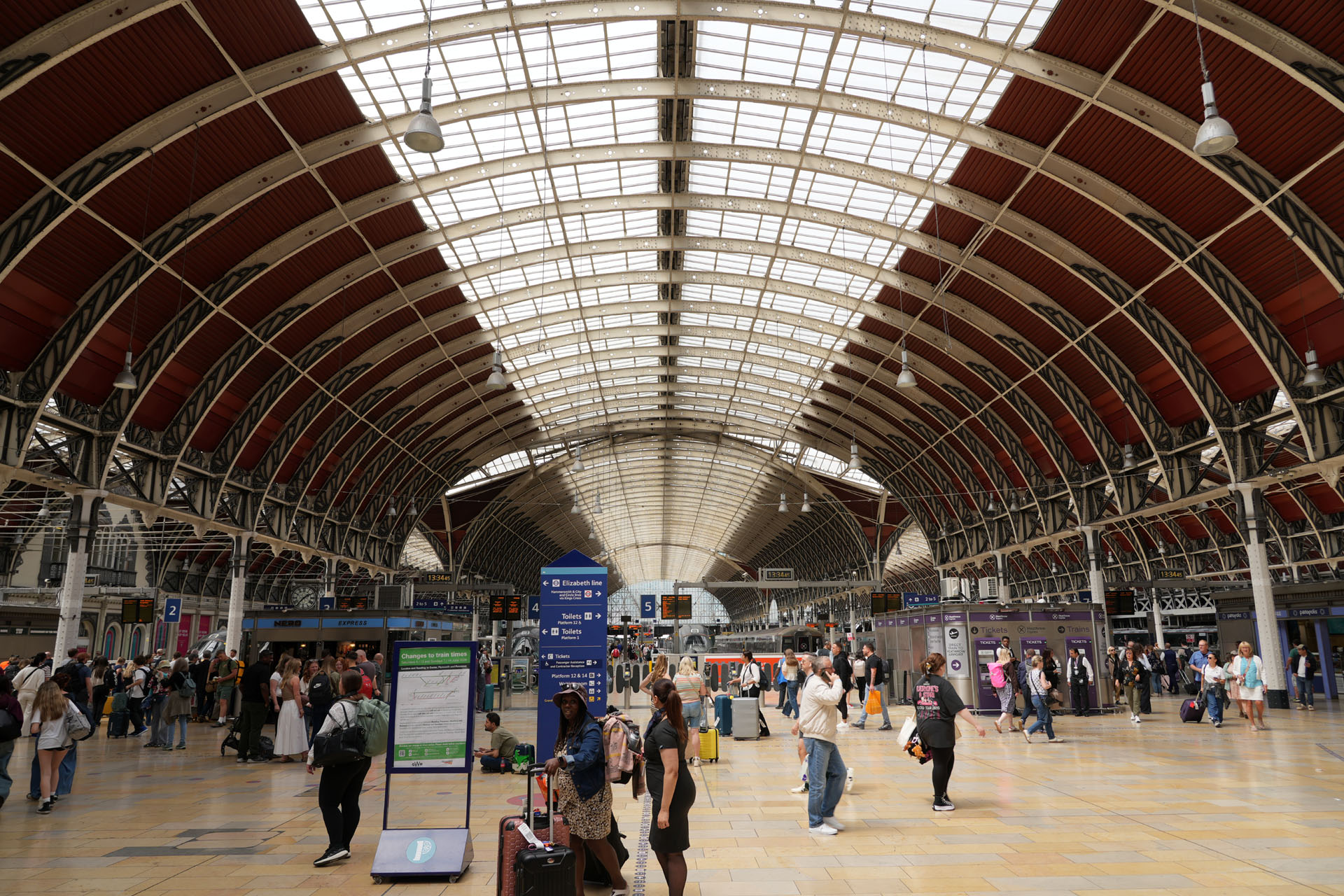 London Paddington Railyway Station